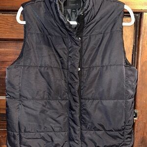 Zenana Navy/Black Quilted Puffer Vest